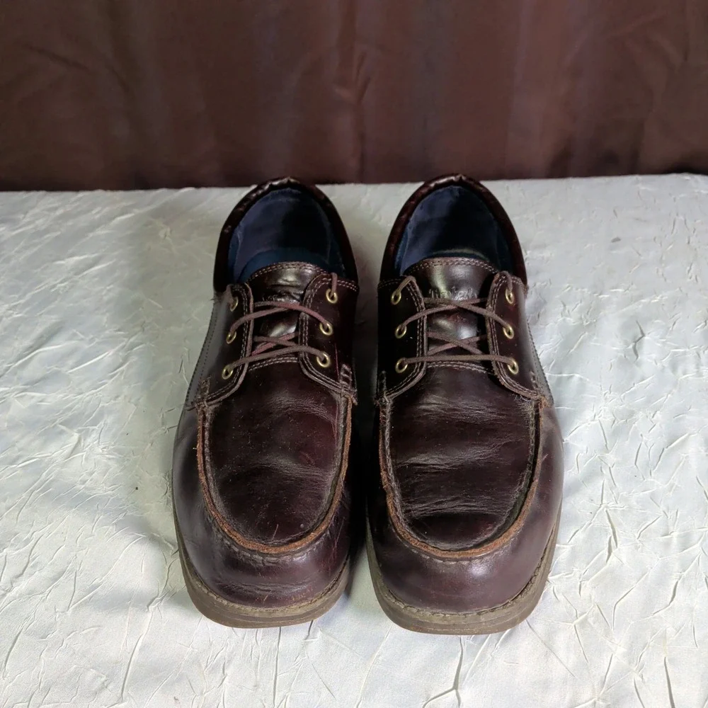 Timberland Classic Boat Shoes Mens Size 12 Brown Leather Deck Yacht Preppy 6267B